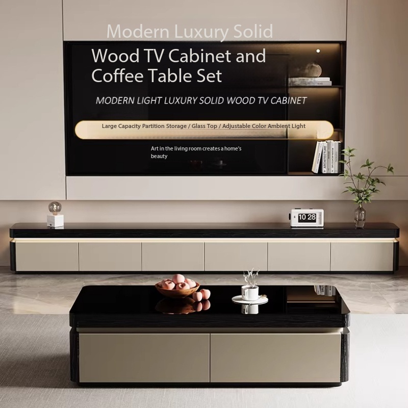 Sustainable Living Spaces - Mueble de TV de Estética Moderna