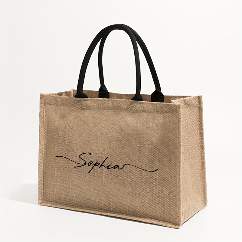 Bolsa de Playa Personalizada c - Linen Bag Bulk reseña y precio