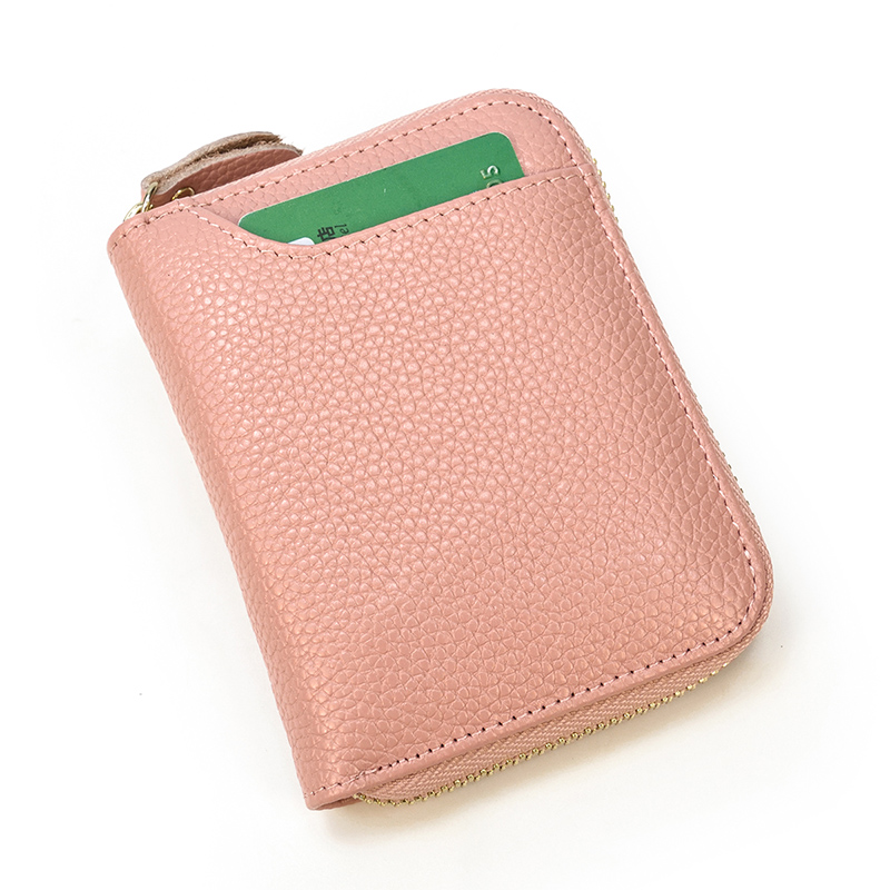 Monedero 100% de cuero genuino - Linen Bag Bulk reseña y precio