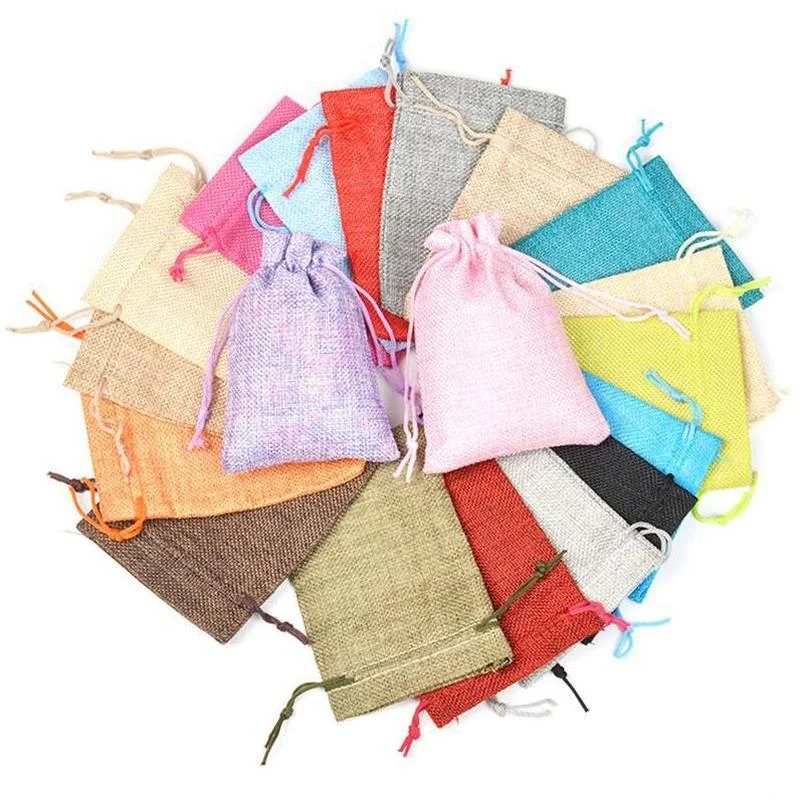 Lote de 50 Bolsas de Regalo de - Linen Bag Bulk reseña y precio