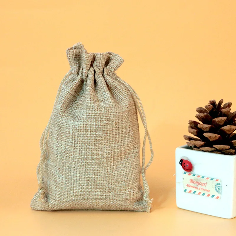 Lote de 50 Bolsas de Regalo de - Linen Bag Bulk reseña y precio