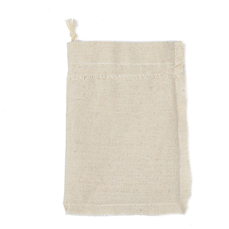 Bolsa de regalo con cordón de  - Linen Bag Bulk reseña y precio