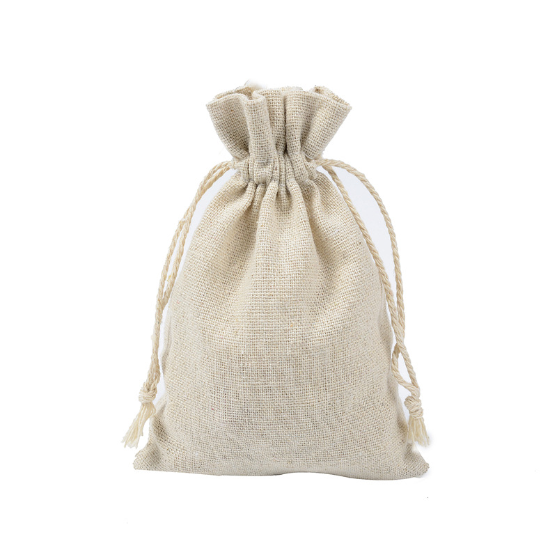Bolsa de regalo con cordón de  - Linen Bag Bulk reseña y precio